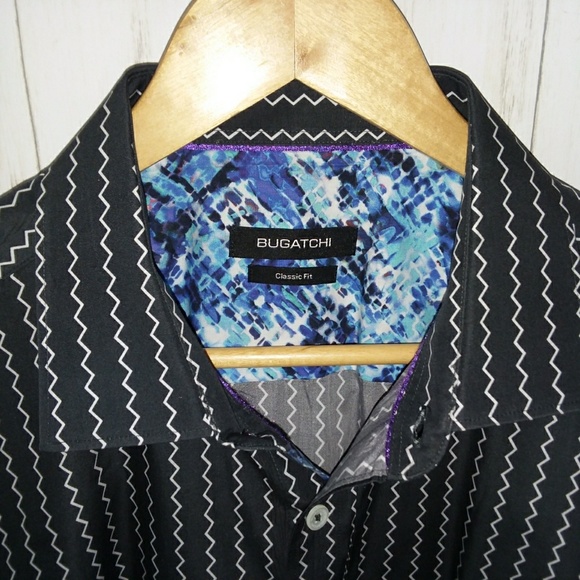 Bugatchi Other - Bugatchi Classic Fit Short Sleeve Size Large